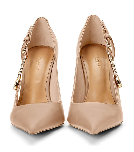 Tony Bianco Glow Skin Capretto 11cm Event Heels Skin Color | YIEGT49329