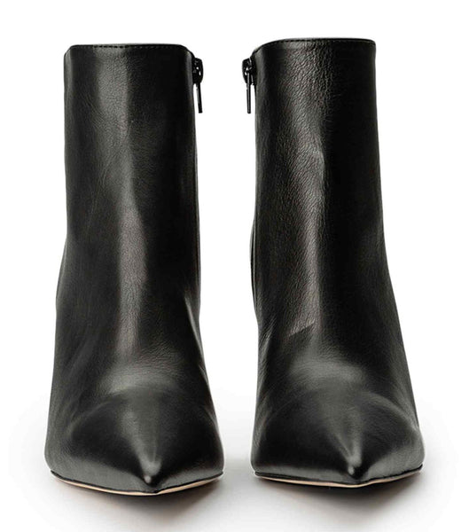 Tony Bianco Keanu Black Venice 9.5cm Ankle Boots Black | IEICD98382