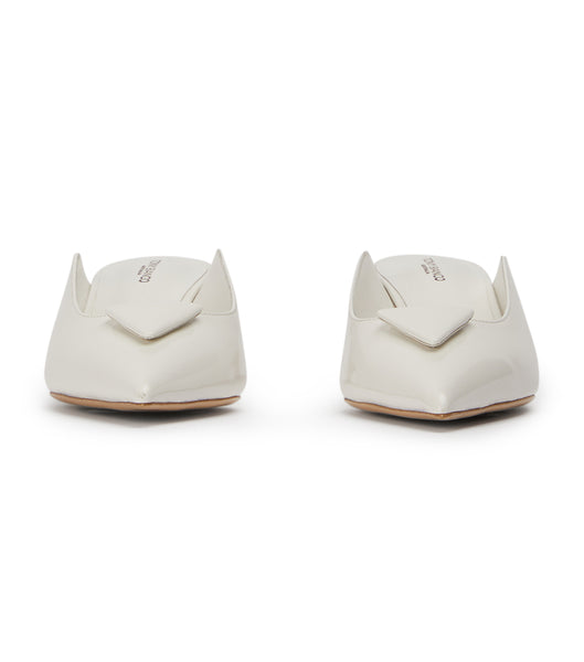 Tony Bianco Kira White Hi Shine 4.5cm Court Shoes White | YIEGT98492