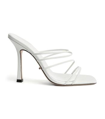 Tony Bianco Foxie White Kid 10.5cm Stiletto Heels White | LIESX74339