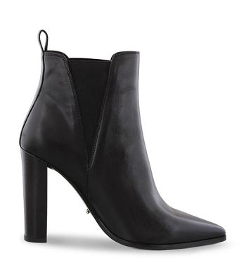 Tony Bianco Leigh Black Como 10.3cm Ankle Boots Black | IEJBT73125