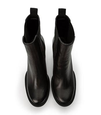 Tony Bianco Sammy Black Como 10cm Ankle Boots Black | IECIF35245